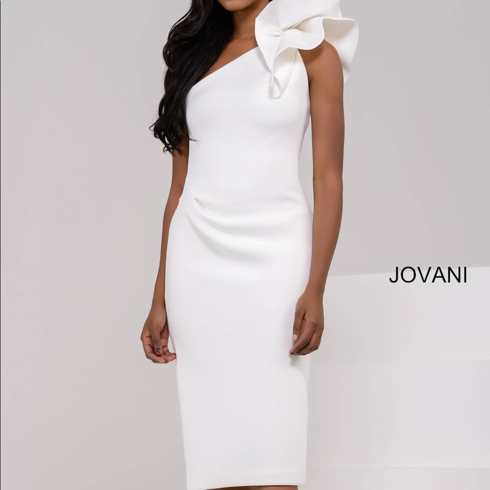 Tootsies Jovani White Dress